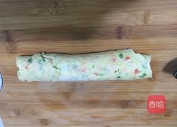 蔬菜鸡蛋饼的做法图解4