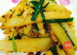 炒木薯的做法图解7