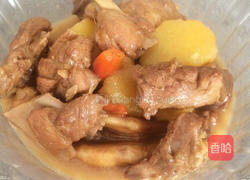 土豆烧鸭块的做法图解9