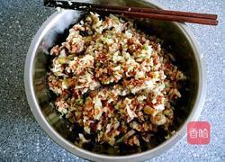 牛肉大白菜馅饼的做法图解4