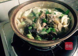 老鸭百叶木耳汤的做法图解7