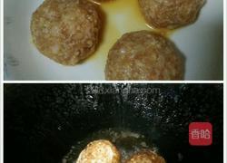 红烧狮子头的做法图解5