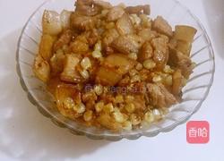 糯玉米炒肉的做法图解7
