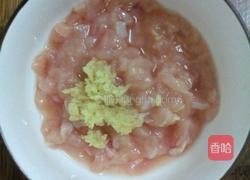 菠菜鸡蓉粥的做法图解2