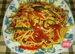 彩椒千张丝的做法图解8