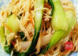 肉丝炒粉的做法图解10