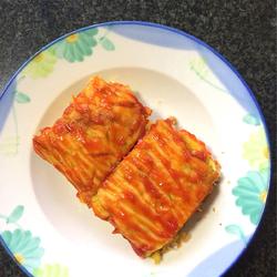 黄瓜肉松番茄酱鸡蛋饼的做法[图]