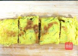黄瓜肉松番茄酱鸡蛋饼的做法图解16