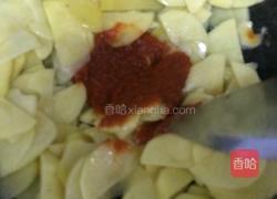 辣炒土豆片。的做法图解5