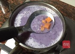 紫薯椰汁西米露的做法图解8