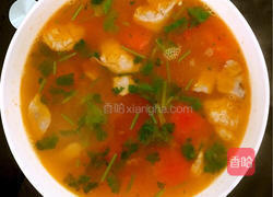 西红柿猪肺汤的做法图解4