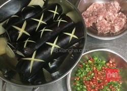 肉沬茄子的做法图解1