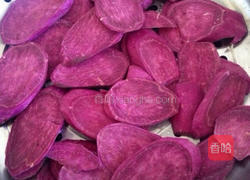 紫薯奶酪珍珠丸子的做法图解3