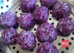 紫薯奶酪珍珠丸子的做法图解9
