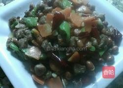 宫爆里脊肉的做法图解5