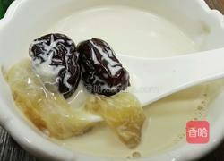 鱼胶炖牛奶甜品的做法图解6