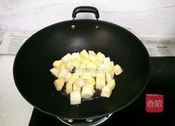 小白菜炒馒头的做法图解6