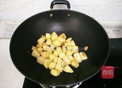 小白菜炒馒头的做法图解7