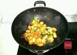 小白菜炒馒头的做法图解9