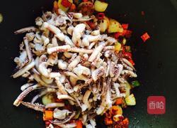 麻辣鱿鱼须的做法图解5