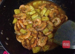 土豆咖喱虾的做法图解6