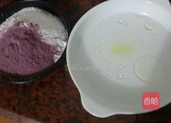 紫薯糯米糍的做法图解1