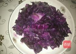 姜丝紫甘蓝的做法图解6
