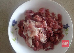 爆炒肉片的做法图解2