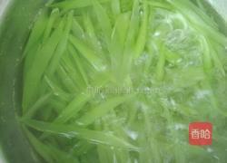 莴笋肉丝的做法图解3