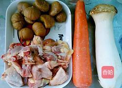 板栗焖鸡的做法图解1