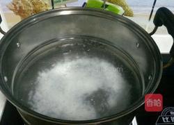 黑芝麻核桃粥的做法图解3