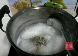 黑芝麻核桃粥的做法图解7