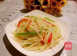 酸辣土豆丝的做法图解8