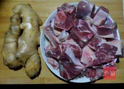 子姜焖鸭的做法图解1