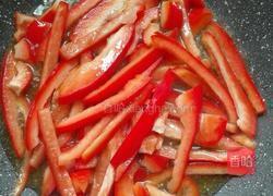 甜椒炒韭黄的做法图解5