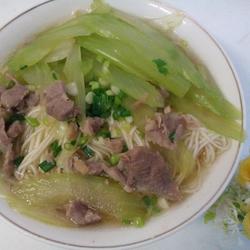 瘦肉汤面的做法[图]