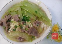 瘦肉汤面的做法图解10