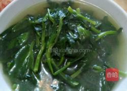 碗豆尖鸡汤的做法图解4