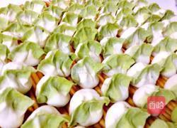 翡翠白菜饺子的做法图解11