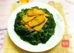 肉卷炒西兰花的做法图解9