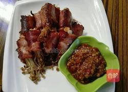 培根卷金针菇的做法图解7