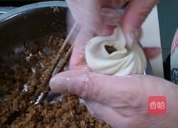 白菜猪肉馅的包子的做法图解9