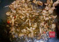 酸菜炒大肠的做法图解6