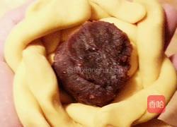 南瓜绣球豆沙包的做法图解11