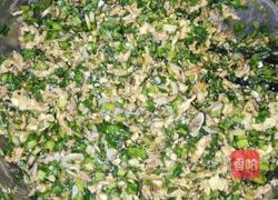 韭菜鸡蛋陷饼的做法图解3