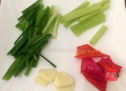 素炒花菜的做法图解2