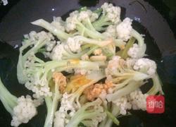 素炒花菜的做法图解7