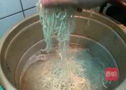 Illustration of how to make fried noodles 2