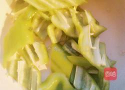 青椒炒羊血的做法图解2