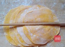 南瓜玫瑰花卷的做法图解9